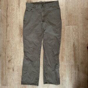 Dickies Men's olive green carpenter pants